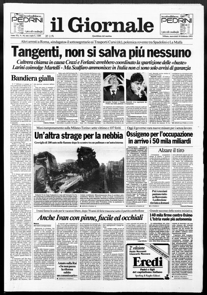 Il giornale : quotidiano del mattino